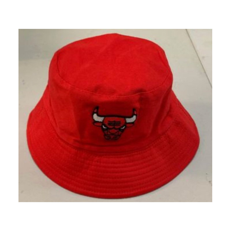 CHICAGO BULLLS NBA RED BUCKET HAT