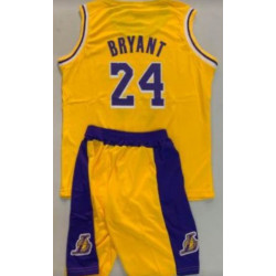 KOBE BRYANT 24 YELLOW NBA...