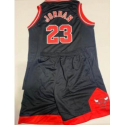 JORDAN BULLS 23 NBA BLACK...