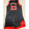 JORDAN BULLS 23 NBA BLACK KIDS SET