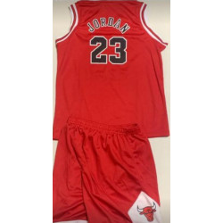 JORDAN BULLS 23 NBA RED...