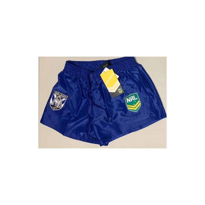 CANTERBURY BULLDOGS NRL MENS SHORTS SMALL SIZE