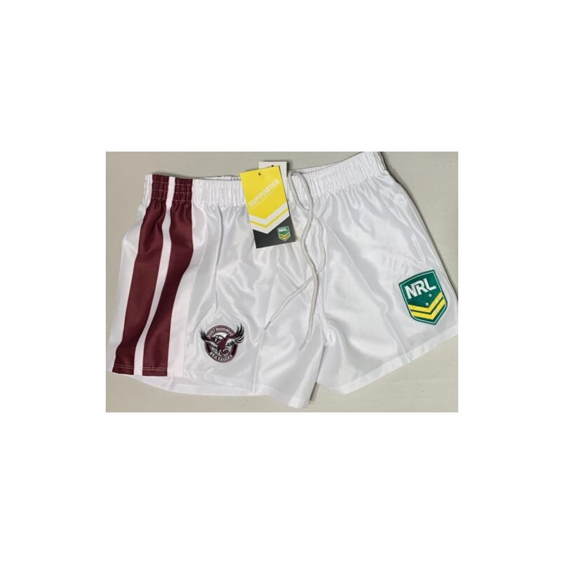 MANLY SEA EAGLES NRL MENS SHORTS