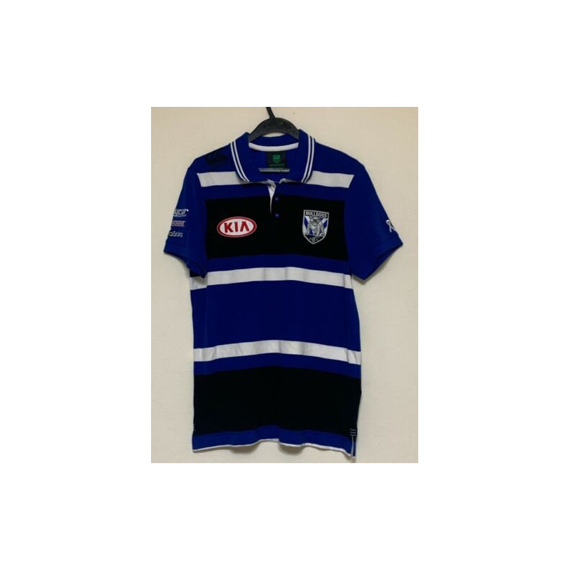 CANTERBURY BULLDOGS NRL MENS RUGBY LEAGUE POLO SHIRT