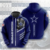 COWBOYS NFL POLYESTER TRAINING HOODIE