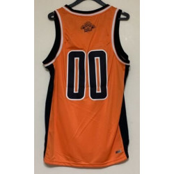 WEST TIGERS RUGBY LEAGUE NRL MENS ORANGE BASKETBALL STYLE SINGLET