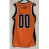 WEST TIGERS RUGBY LEAGUE NRL MENS ORANGE BASKETBALL STYLE SINGLET