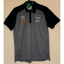 NORTH QUEENSLAND COWBOYS NRL MENS MEDIA POLO SHIRT