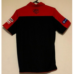 ST GEORGE ILLAWARRA DRAGONS NRL MEN POLO BLACK SHIRT SMALL SIZE