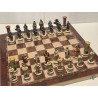 Crusaders Chess Set With Wooden Board