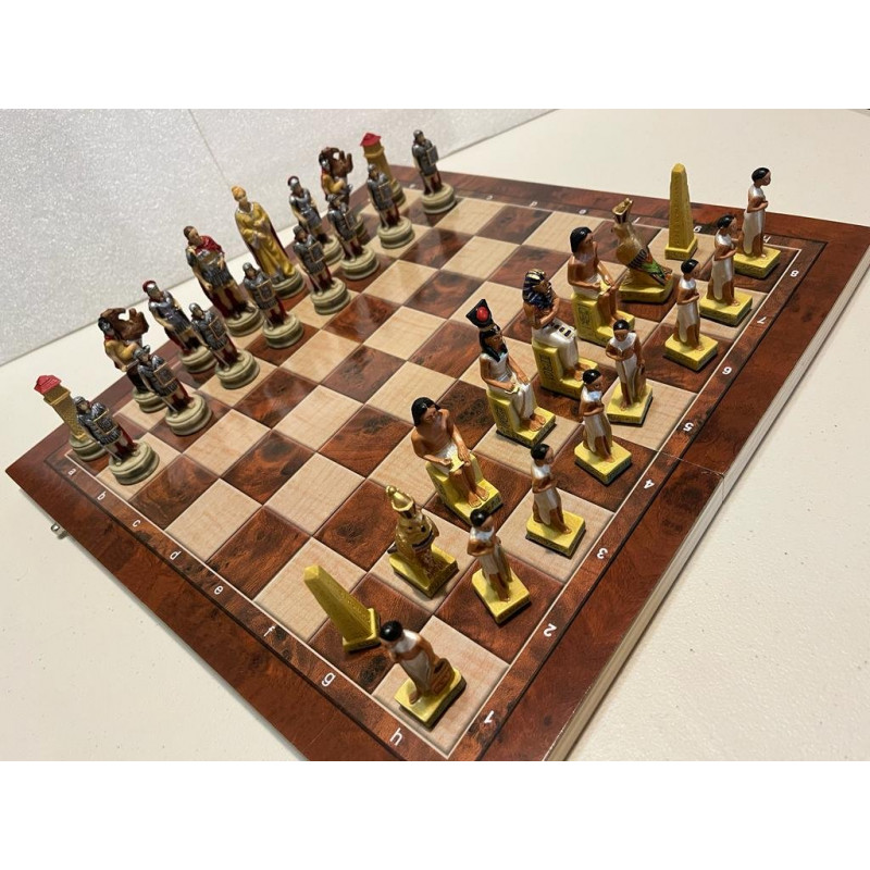 ROME VS EGYPT CHESS SET