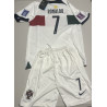 RONALDO PORTUGAL 2022 AWAY KIDS SET