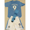 HAALAND MAN CITY 23/24 FOOTBALL HOME KIDS SET WITH SOCKS