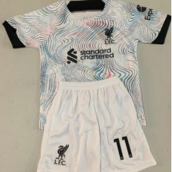 SALAH LIVERPOOL 22/23 AWAY JERSEY KIDS SET