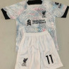 SALAH LIVERPOOL 22/23 AWAY JERSEY KIDS SET