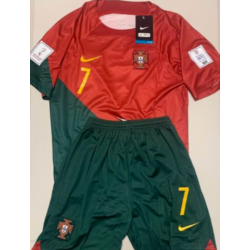 CRISTIANO RONALDO PORTUGAL WORLD CUP 22 KIDS SET