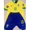 BRAZIL NEYMAR WORLD CUP 22 KIDS SET