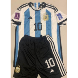 MESSI ARGENTINA WORLD CUP 22 KIDS SET