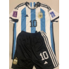 MESSI ARGENTINA WORLD CUP 22 KIDS SET