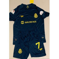 RONALDO AL NASSR AWAY JERSEY KIDS SET