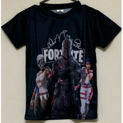 FORTNITE KIDS BLACK T-SHIRTS