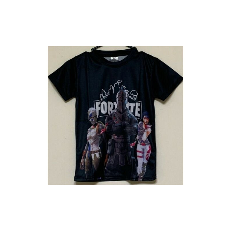 FORTNITE KIDS BLACK T-SHIRTS