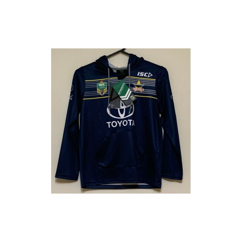 NORTH QUEENSLAND COWBOYS NRL KIDS JERSEY HOODIE