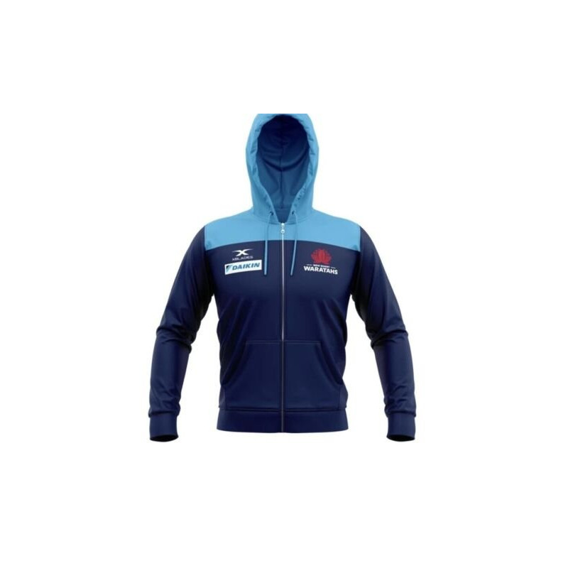 NSW WARATAHS SUPER RUGBY WOMENS ZIP HOODIE