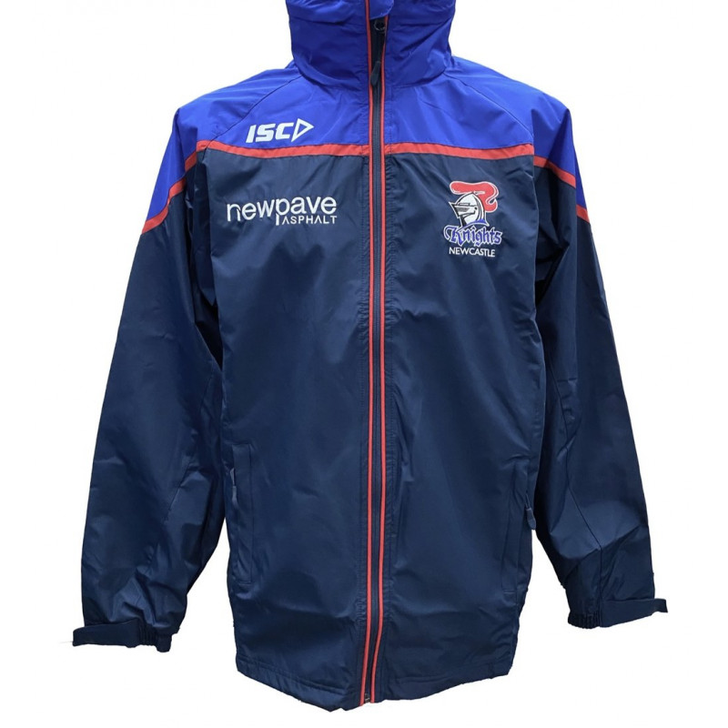 NEWCASTLE KNIGHTS NRL WOMEN’S WET WEATHER JACKET SIZE 12 ONLY