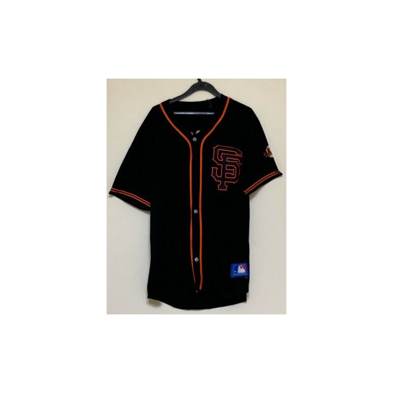 SAN FRANSISCO GAINTS BLACK BASEBALL ADULT JERSEY