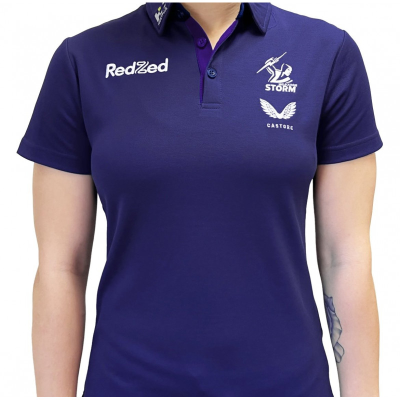 MELBOURNE STORM NRL WOMEN POLO SHIRT