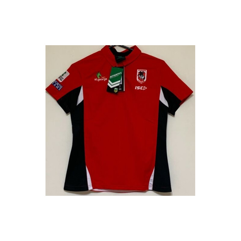 ST GEORGE ILLAWARRA DRAGONS NRL LADIES POLO SHIRTS