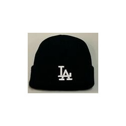 BLACK LA WINTER BEANIE