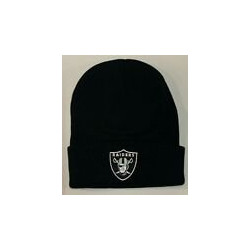 RAIDERS BLACK WINTER BEANIE