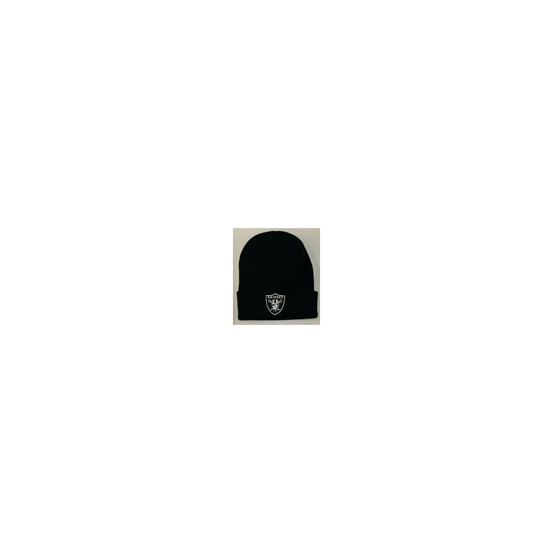 RAIDERS BLACK WINTER BEANIE