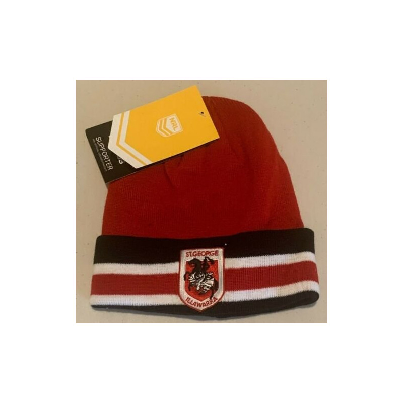 ST GEORGE DRAGONS NRL BEANIE