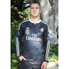 CRISTIANO RONALDO 7 REAL MADRID BLACK LONG SLEEVE JERSEY