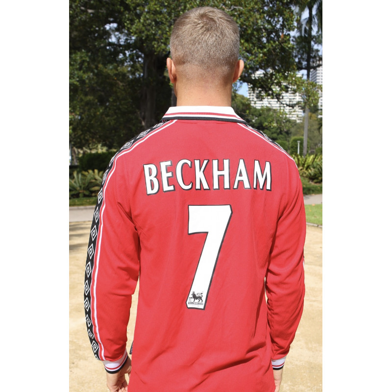 DAVID BECKHAM 96/97 MAN UNITED LONG SLEEVE JERSEY