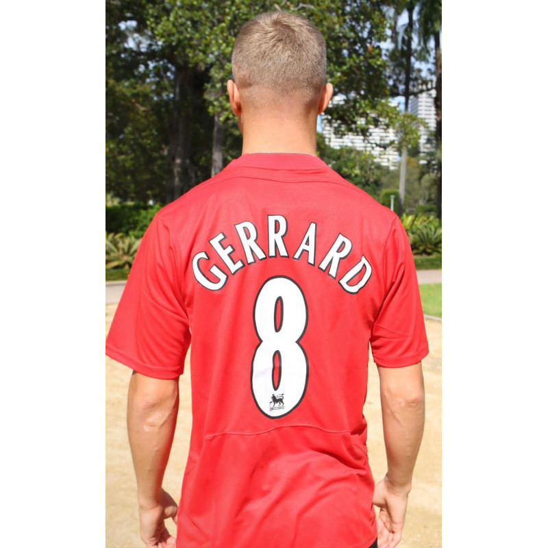 STEVEN GERRARD 2005 LIVERPOOL CHAMPIONS LEAGUE JERSEY