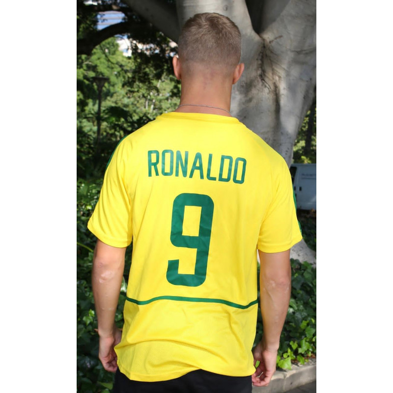 RONALDO 2002 BRAZIL WORLD CUP JERSEY