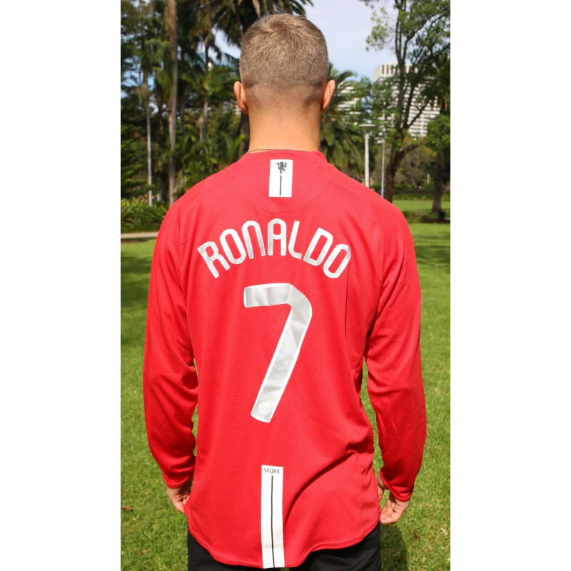 RONALDO MANU 07/08 LONG SLEEVE MEN JERSEY