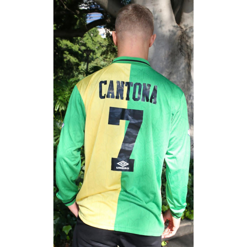 CANTONA 93/94 MAN U LONG SLEEVE AWAY JERSEY