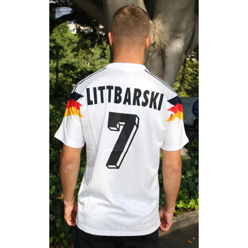 LITTBARSKI WEST GERMANY 1990 JERSEY