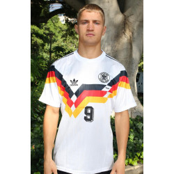 VOLLER 9 WEST GERMANY 1990 WORLD CUP JERSEY