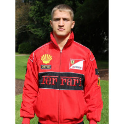 FERRARI RED ADULT RACING FORMULA 1 WINTER JACKET