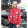 DALE EARNHARDT JR NASCAR RED BUDWEISER RACING WINTER JACKET