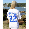 LOS ANGELES DODGERS KERSHAW 22 BASEBALL WHITE JERSEY