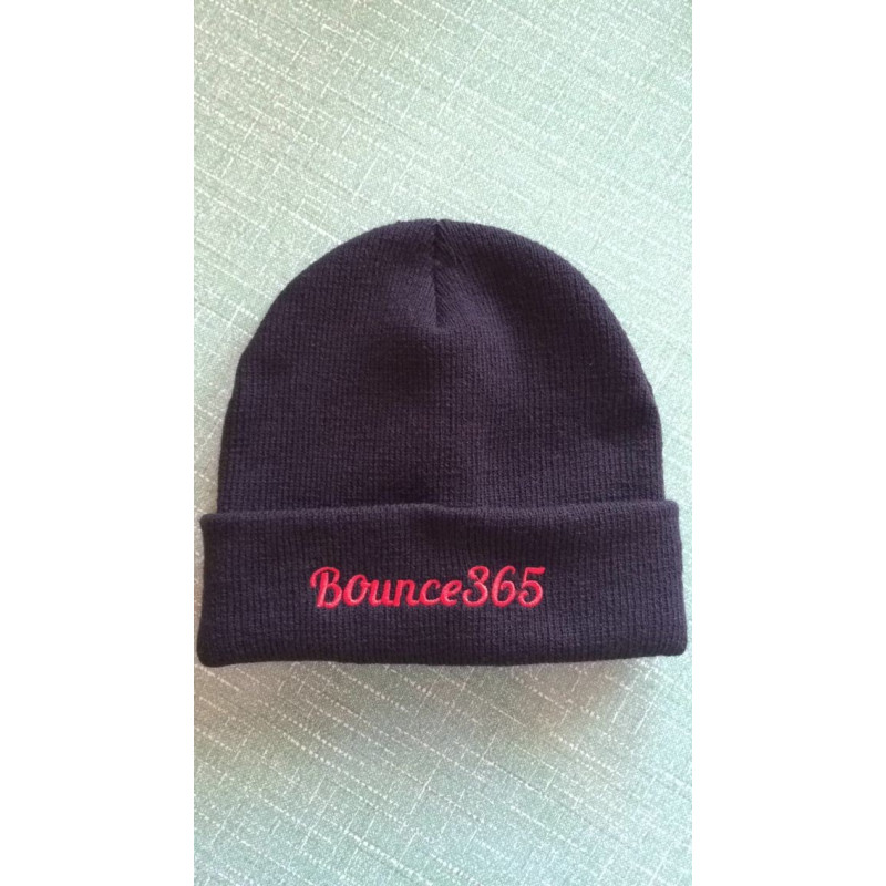 bounce365 black beanie