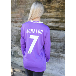 CRISTIANO RONALDO REAL MADRID PURPLE LONG SLEEVE