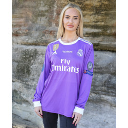 CRISTIANO RONALDO REAL MADRID PURPLE LONG SLEEVE